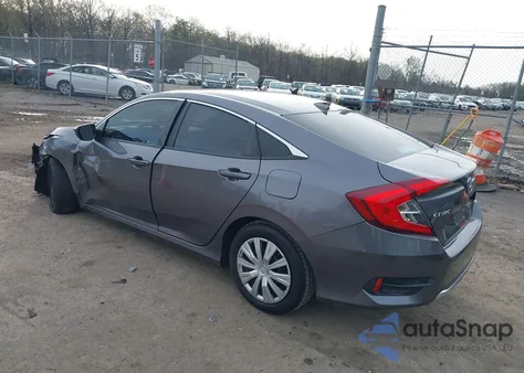 2019 Honda Civic Lx from USA, damaged, VIN 19XFC2F69KE013848